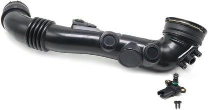 ya 10 9.16 baidi for BMW 135i 335i Air Intake Pipe Intercooler Hose 2011-2013 Black 13717599294