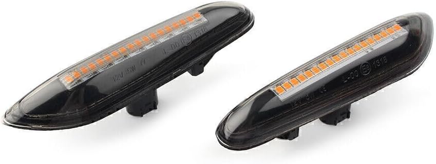 ya 13 9.15 baidi 2pcs Dynamic LED Side Marker Indicator Light Signal Lights for BMW E90 E91