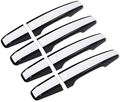 ya 5 8.10 8P Black White Look Outside Door Handle Cover Refit for Range Rover L405 13-2022
