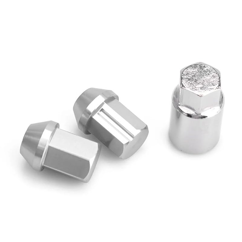 ya 10 9.16 baidi M12x1.5 16Pcs 35mm Close End Lug Nuts + 4Pcs Anti Theft Wheel Lock Nut Aluminum