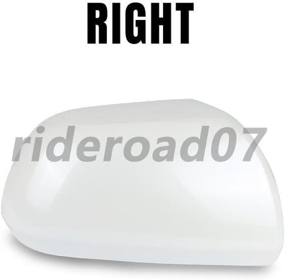 ya 11 9.14 baidiRight Side Rearview Mirror Cover Cap White for Toyota Highlander 2009-2014