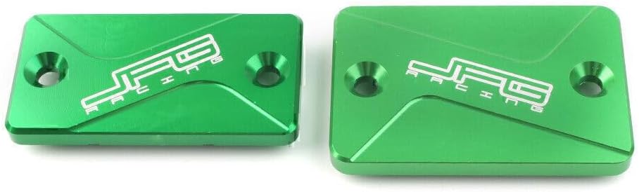 ya 6 8.24 baidi Front&Rear Brake Reservoir Fluid Covers Caps Fit for Kawasaki KLX125 150S KLX250 300