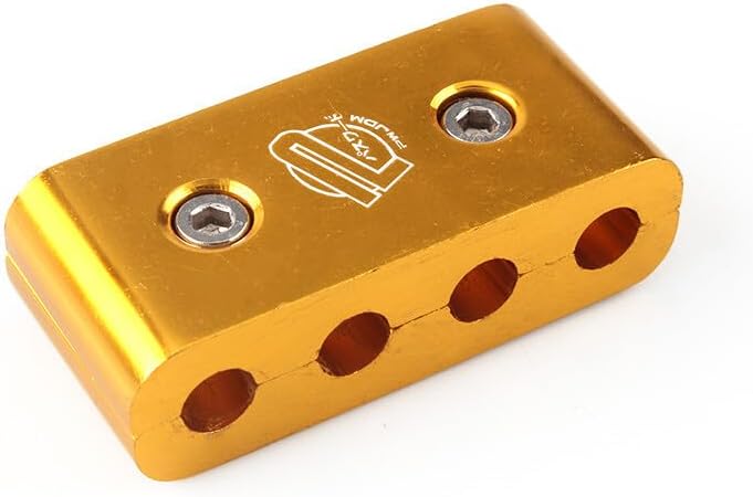 ya 7 8.24 baidi Cable Clip Gold JDM Spark Plug Electrical Wire Clamp Separator Line Ignition