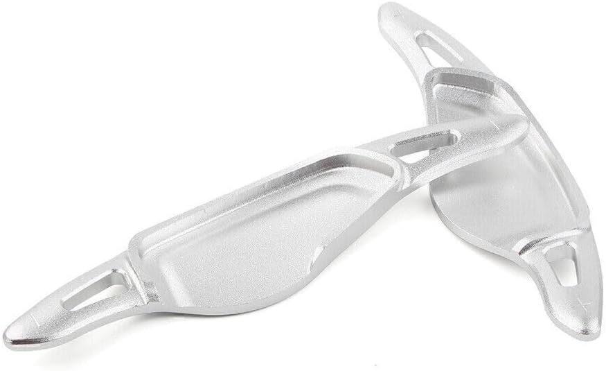 ya 15 10.19 zhengce Car Silver Steering Wheel Paddle Shifter Extension Fit for BMW 5 7 Series X