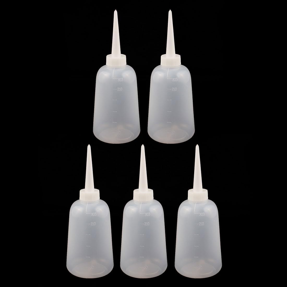 ya 14 9.20 baidi 5Pcs 300mL Industrial Glue l Oil Plastic Squeeze Bottle Liquid Dispensing-1