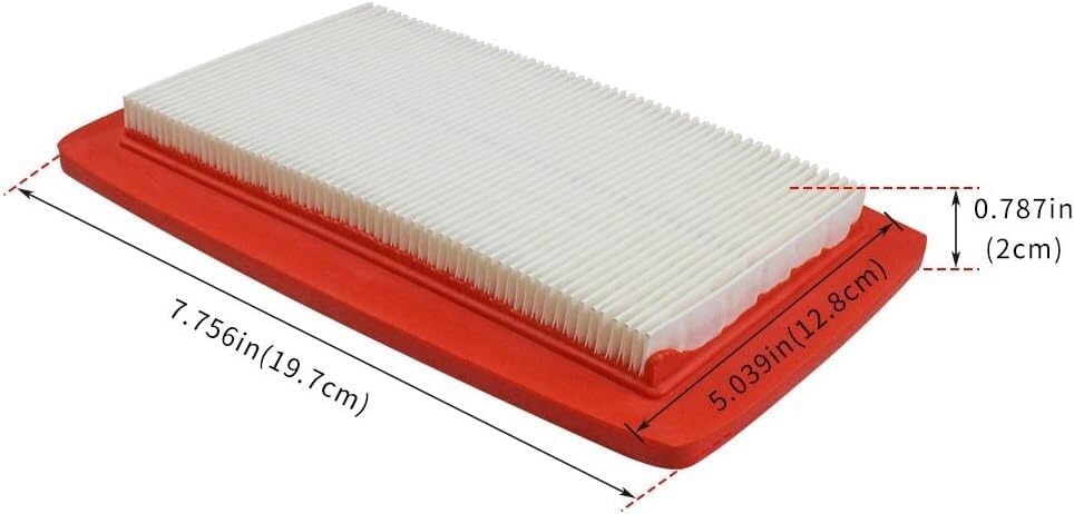 ya 23 10.7 baidi 2 Pack Air Filter &Pre Filter for RedMax EBZ8000 EBZ8001 EBZ8001RH EBZ8050