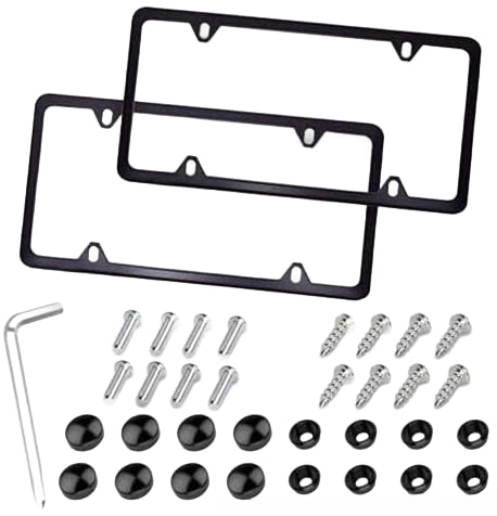 ya 9 10.24 Car Hitch Cover Plug Cap Trailer Tow Receiver 2 Inch Black Chrome Moose for