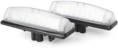 ya 4 8.8 2pcs White LED License Plate Lights Fit for Lexus IS300 IS200 LS430 ES300 ES330