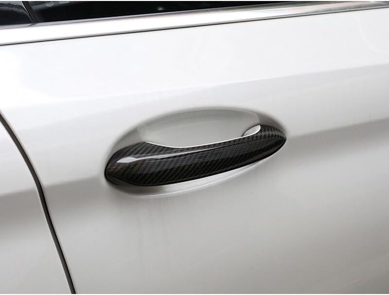 ya 2 8.15 for Toyota Supra A9 2019-2022 Carbon Fiber Exterior Door Handle Cover Trim fit