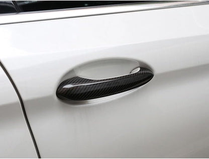 ya 2 8.15 for Toyota Supra A9 2019-2022 Carbon Fiber Exterior Door Handle Cover Trim fit