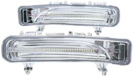 ya 3 8.24 baidi 2 Pack Front LED Fog Light Daytime Running Lights for Ford Edge 2011 2012 2013 2014