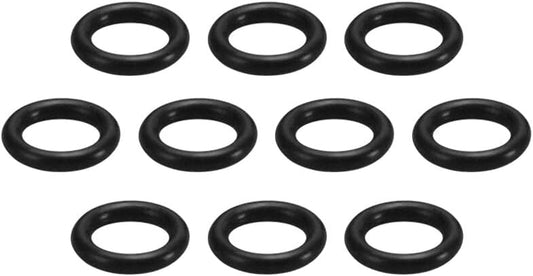 ya 4 8.8.2 10pcs Black Rubber Oil Drain Plug O-ring Gasket Fit for Harley Twin Cam 11105