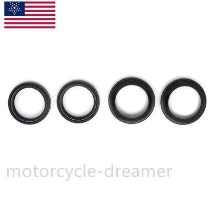 ya 13 9.15 baidi for Yamaha Fork Dust Wiper Seals Kit YZ125 YZ250 88-1995 FZ1 FZ1N FZ1S 2006-2014