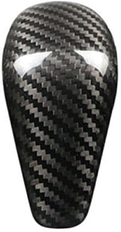 ya 4 8.14 for Audi A6 2016-2018 /A7 2015-2018 BLK Carbon Fiber Gear Shift Knob Cover Trim