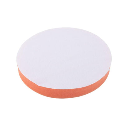 ya 13 9.15 baidi 1PC 180mm 7inch Car Flat Sponge Polishing Buffing Pad Clean Tool Orange Useful