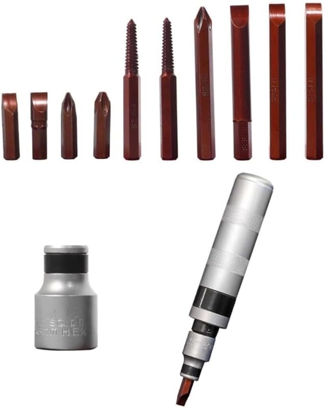 ya 26 10.21 baidi Professio l 12Piece Screw Extraction Set Corrosion Resistant Impact Driver Tool