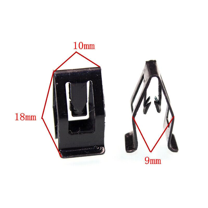 ya 4 8.8 50 Pieces of car Interior Control Console, Instrument Panel, Instrument Panel Decoration Fixing Clip