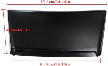 ya 4 8.14 New Hood Scoop Bulge Kit 7618134900 for 14 15-21 for Toyota Tundra 5.7L Black