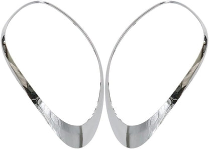 ya 27 10.13 baidi Pack of 2 Rear Tail Light Bezel for Fiat 500L 2014 2015 2016 2017 2018 2019 2020
