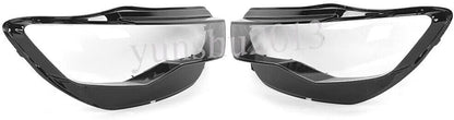 ya 11 9.14 zhengce Right&Left Front Headlight Lens Cover Lampshade Shell for Audi A6 C7 2016-2