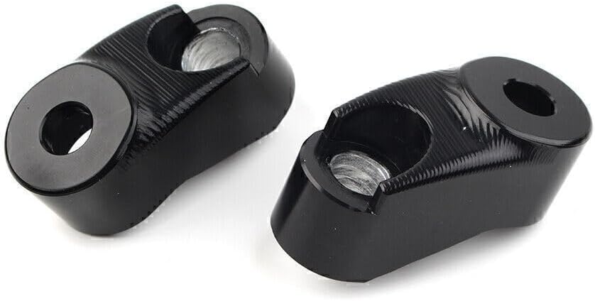 ya 2 8.15 Black Short Front Turn Signal Mounts 39mm 49mm Forks for Harley Sportster FXR