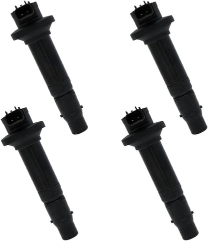 ya 4 8.8.2 4 Pieces Ignition Coil 5EB-82310-00-00 for Yamaha 2000 R6 (YZFR6MC) - Electric 1