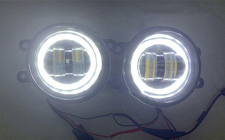 ya 4 8.8 Suitable for Toyota LandCruiser Prado LC150 10-2013 Front Bumper L+R Side Fog Lights 