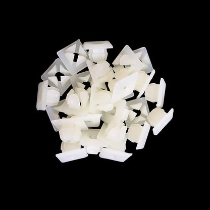 ya 5 8.10 50Pcs Bumper License Plate Nut Bracket Clip 4755299 3907444 for GM