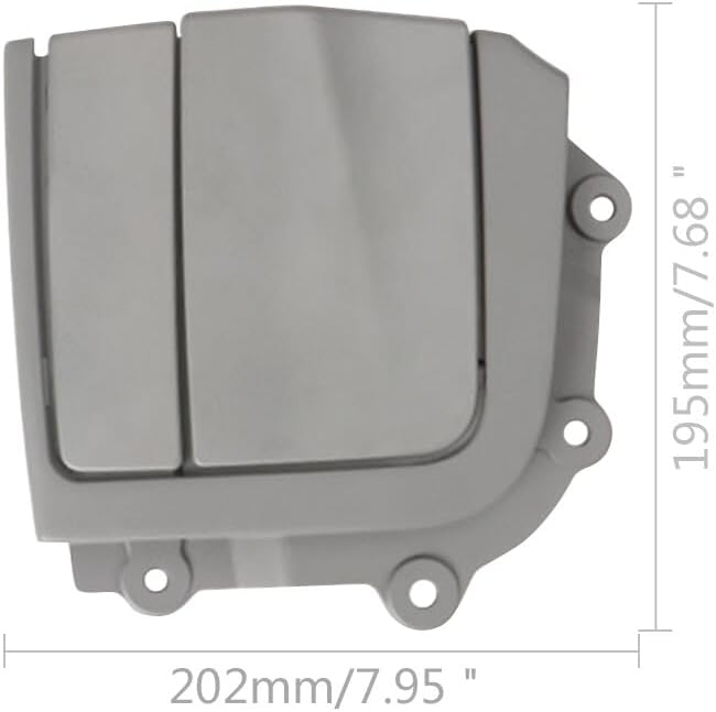 ya 4 8.8.2 Fits for E93 3-Series M3 2007-2013 2X LH & RH Retractable Cover Deck Flap Gray