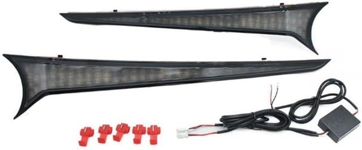ya 14 9.20 zhengce LED Daytime Running Lights Grille Signal Lights for Toyota Camry SE/XSE 201-1