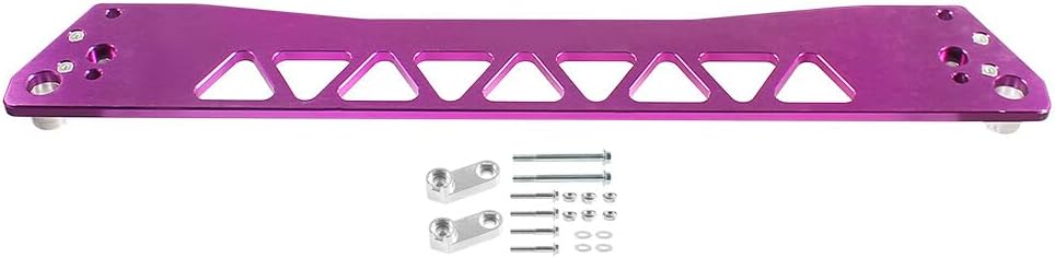 ya 9 10.24 Billet Rear Lower Subf for Ram e Brace Tie Bar for 1996-2000 for Honda for Civic EG Purple