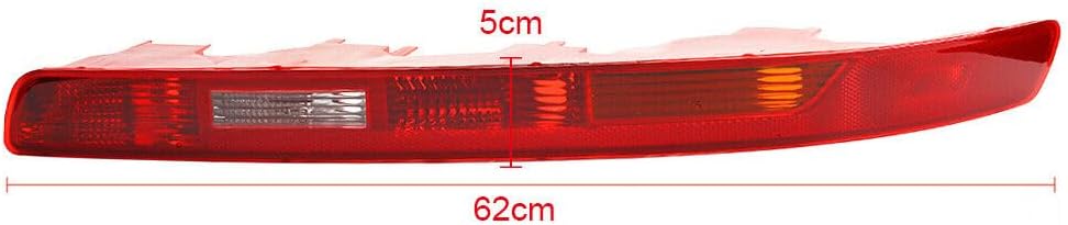 ya 10 9.16 zhengce for 2006-2015 for Audi Q7 Pair Rear Lower Bumper Tail Light Reverse Stop Fo
