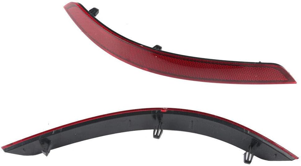 ya 10 9.16 zhengce 2 pieces of rear bumper lower reflector suitable for 2011-2016 for VW Shara