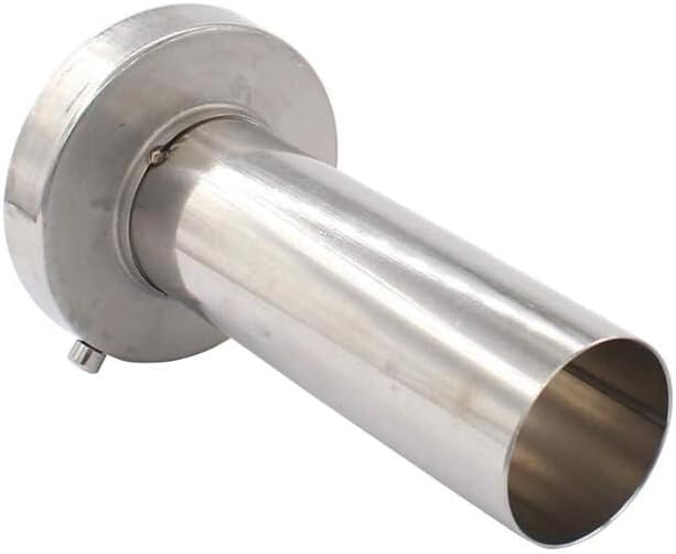 ya 6 8.24 baidi Universal 3.5 inch removable stainless steel muffler insert for car tips