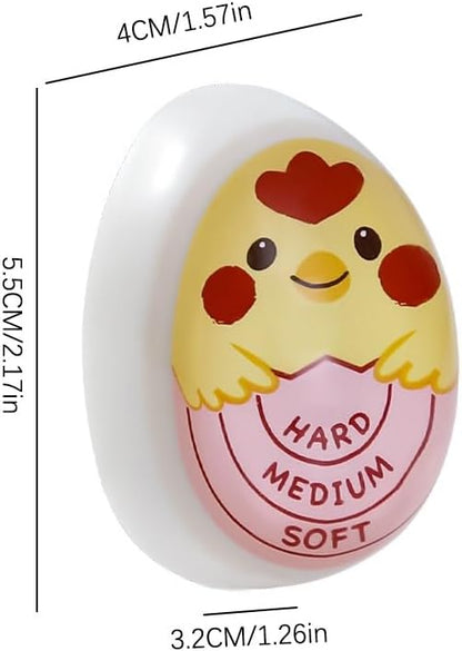 ya 14 9.20 baidi Boiled Egg Timer Egg Perfect Color Changing Timer Eco-Friendly Resin Pink Ti-wq-1