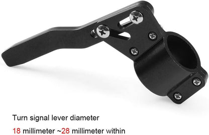 ya 5 8.10 Black Steering Wheel Turn Signal Lever Position Up Turn Rod Extension Extender
