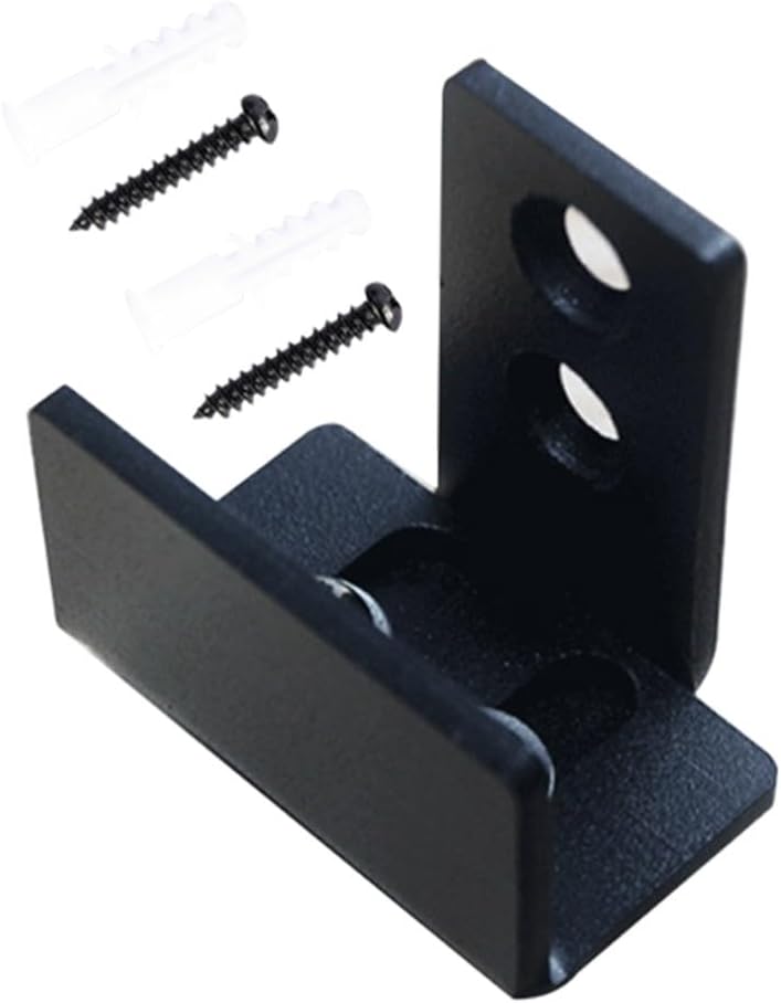 ya 26 10.21 baidi 2 PCS Wall Guide Groove Stopper Barn Sliding Door Hardware Floor Stoppers
