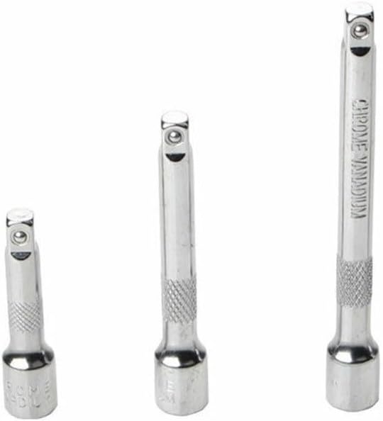 ya 14 9.20 baidi 3Pcs Extension Extender Bar Set 1/4inch Drive Ratchet Wrench Socket Practial New-1
