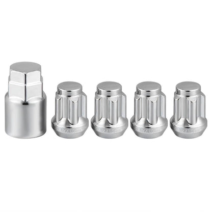 ya 28 10.13 zhengce 4pcs Universal Wheel Lock Lug Nuts Anti Theft Locking Nuts with 1pc Sleeve
