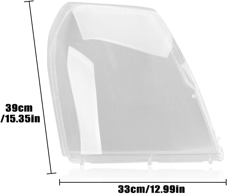 ya 4 8.10 Rechts Vorne Scheinwerfer Lampe Abdeckung Linse F¨¹r 2007-14 for Cadillac for Escalade