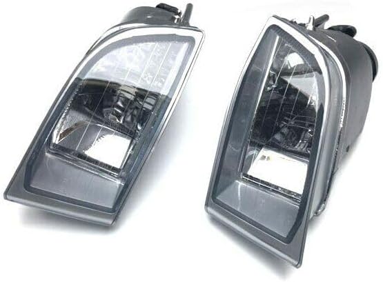 ya 2 8.15 A pair of transparent front bumper fog lights suitable for Toyota Land Cruiser Prado 120 2002-2009
