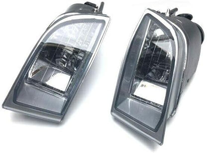 ya 2 8.15 A pair of transparent front bumper fog lights suitable for Toyota Land Cruiser Prado 120 2002-2009