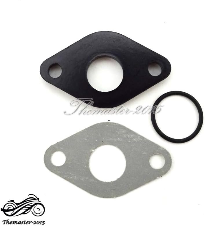ya 2 8.15 17mm Carburetor Carb Intake Gasket For GY6 50cc Moped Scooter part Taotao Roketa