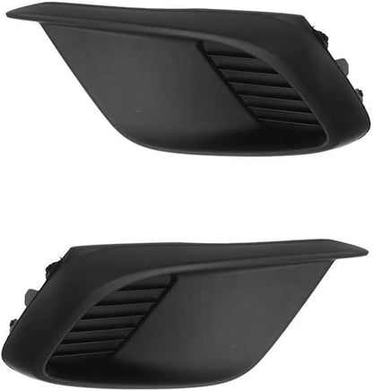 ya 9 10.24 2Pcs Front Bumper Fog Light Covers Set Left+Right for Mazda 3 2014-16 BHN150C11A