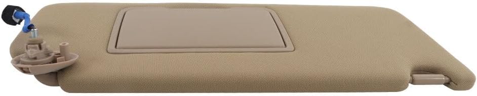 ya 11 9.14 baidiSun Visor Driver's Right Beige Plastic with Illumination for 2017-2021 for Honda Pilot-