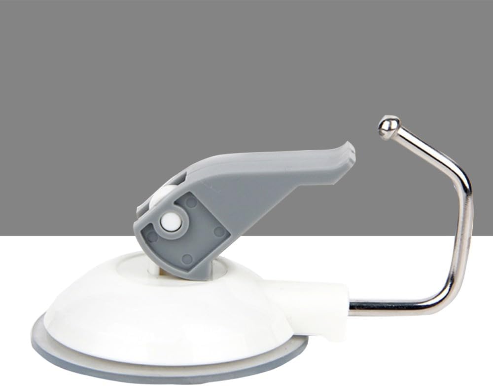 ya 26 10.21 baidi Removable Hooks Suction Cup Plastic Rack for Wall Shower Suciton Heavy Duty