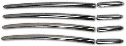 ya 4 8.8.2 for Ford Mondeo Fusion 13-20 Steel Outside Door Handle Cover Trim Black M