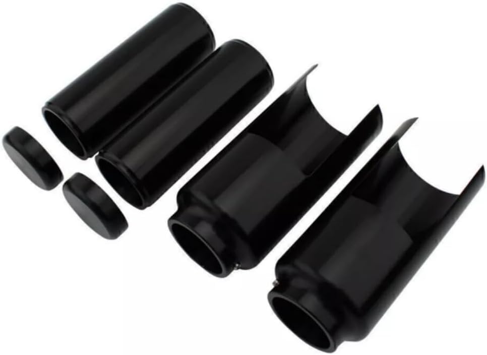 ya 4 8.14 Black full fork protective cover suitable for Harley Softail Street Bob FXBBS114 FXBB 107 2018-2023