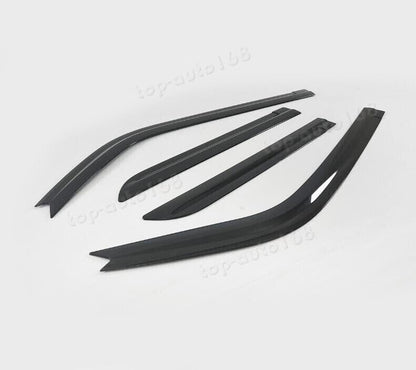 ya 6 8.24 baidi for Toyota for 4Runner 2010-23 Black Window Wind Visors Rain Guard Vent Deflector 4X