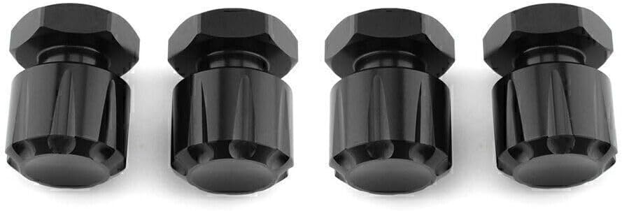 ya 4 8.8.2 for Harley Road King Road Glide Softai Fat Boy Black 4x Solo Mounting Nuts Bolts